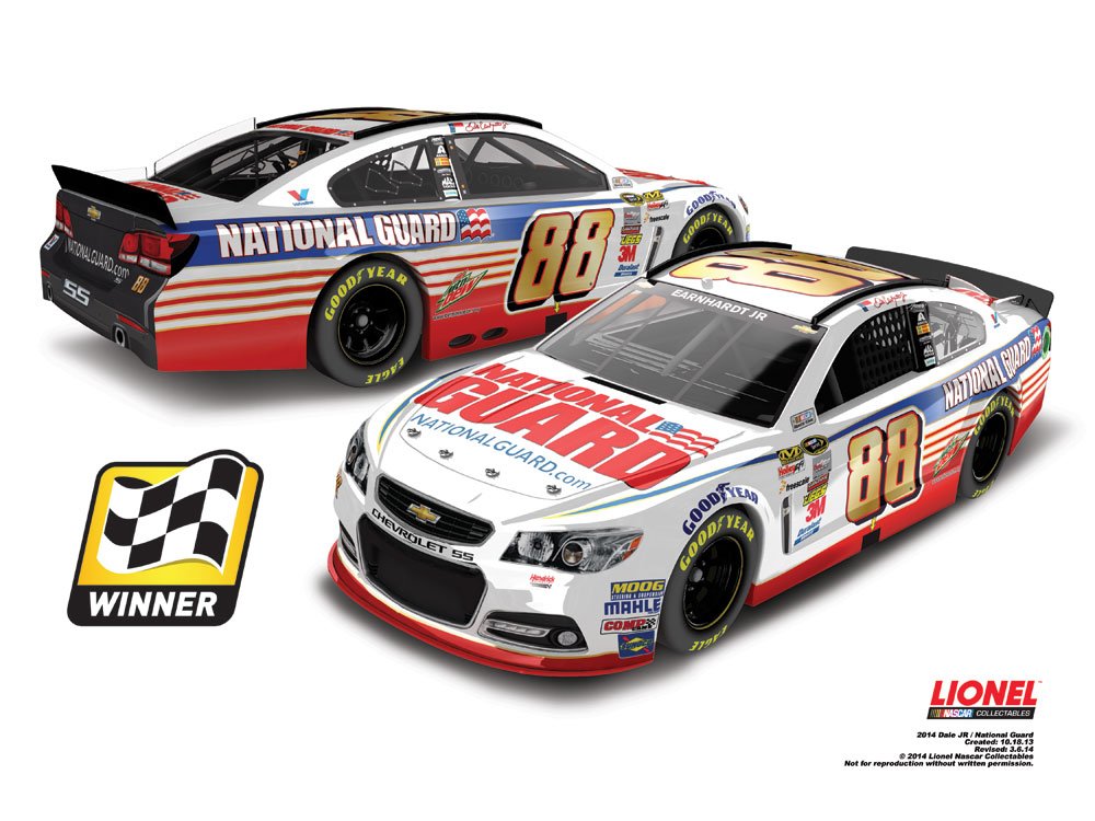 Dale Earnhardt Jr. 2014 Daytona 500 Race Win NASCAR Diecast