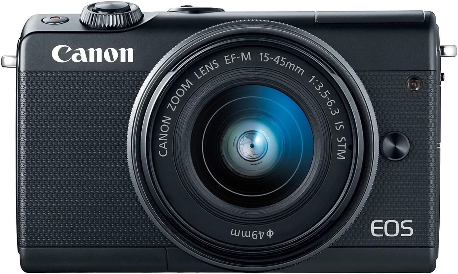 EOS M100 Mirrorless Camera w/ 15-45mm Lens - Wi-Fi, Bluetooth, and NFC enabled (Black) (2209C011)