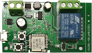 CIADAZ eWeLink DC5V 12V 24V 32V Interruptor Wifi Módulo de Relé Sem Fio Módulos de Automação Residencial Inteligente Telefone APP Controle Remoto Timer Interruptor Alexa for google Home Controle de V
