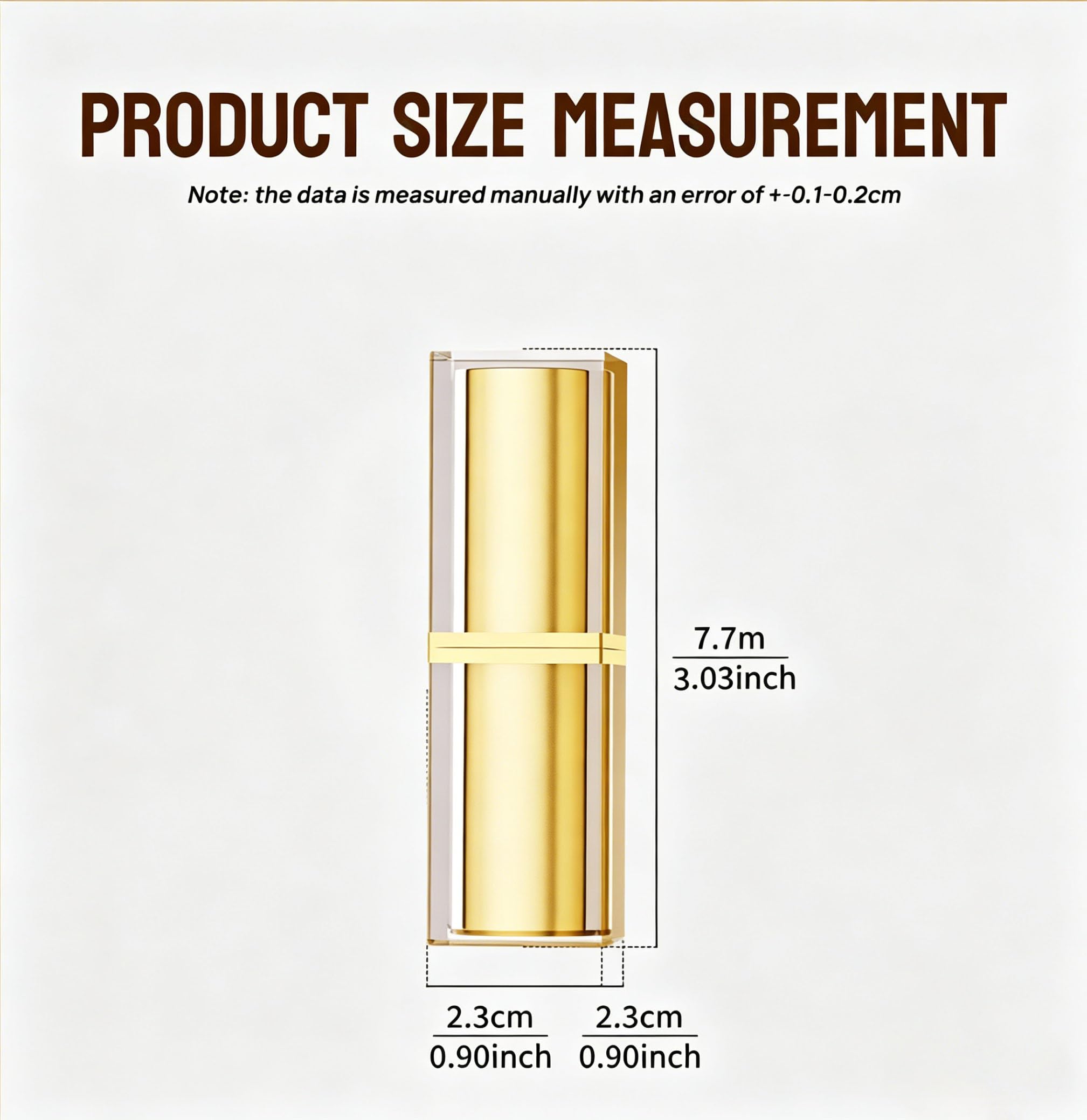 Areliaa Lipstick True Tone PH Adjusting Color Changing Clear Lipstick, 2Pcs Gold Foil Jelly Lip Stick, Retractable Glossy Moisturizing Lip Glow Cosmetics For Women — view 5