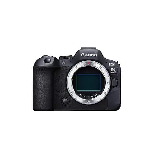 Appareil photo hybride Canon EOS R6 Mark II nu noir