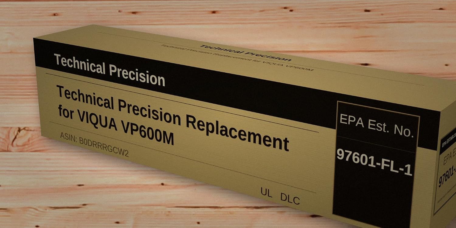 Technical Precision UV Replacement Lamp Compatible with/for Viqua VP600M