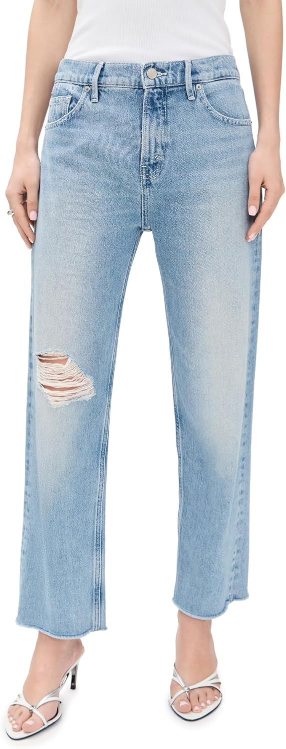 STRAIGHT FIT JEANS | INDIGO WASH BY GOOD AMERICAN