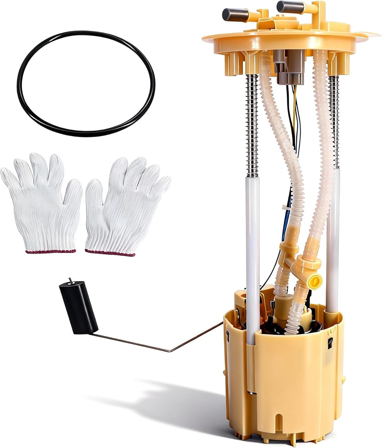 FG1943 Electric Fuel Pump Module Assembly with Sending Unit Compatible with Ram 2500 Ram 3500 Pickup 2011-2024 L6 6.7T Diesel, Replace# 5145571AA E7277M