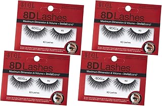 Ardell Pestañas de tira 8D 952, paquete de 4