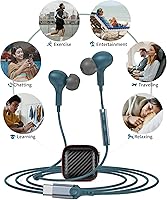 Vista 8 de Auriculares USB C para iPhone 17/16/15 Samsung S25/S24 Auriculares con cable con micrófono para Galaxy S23 S22 S21 S20 FE Auriculares intrauditivos