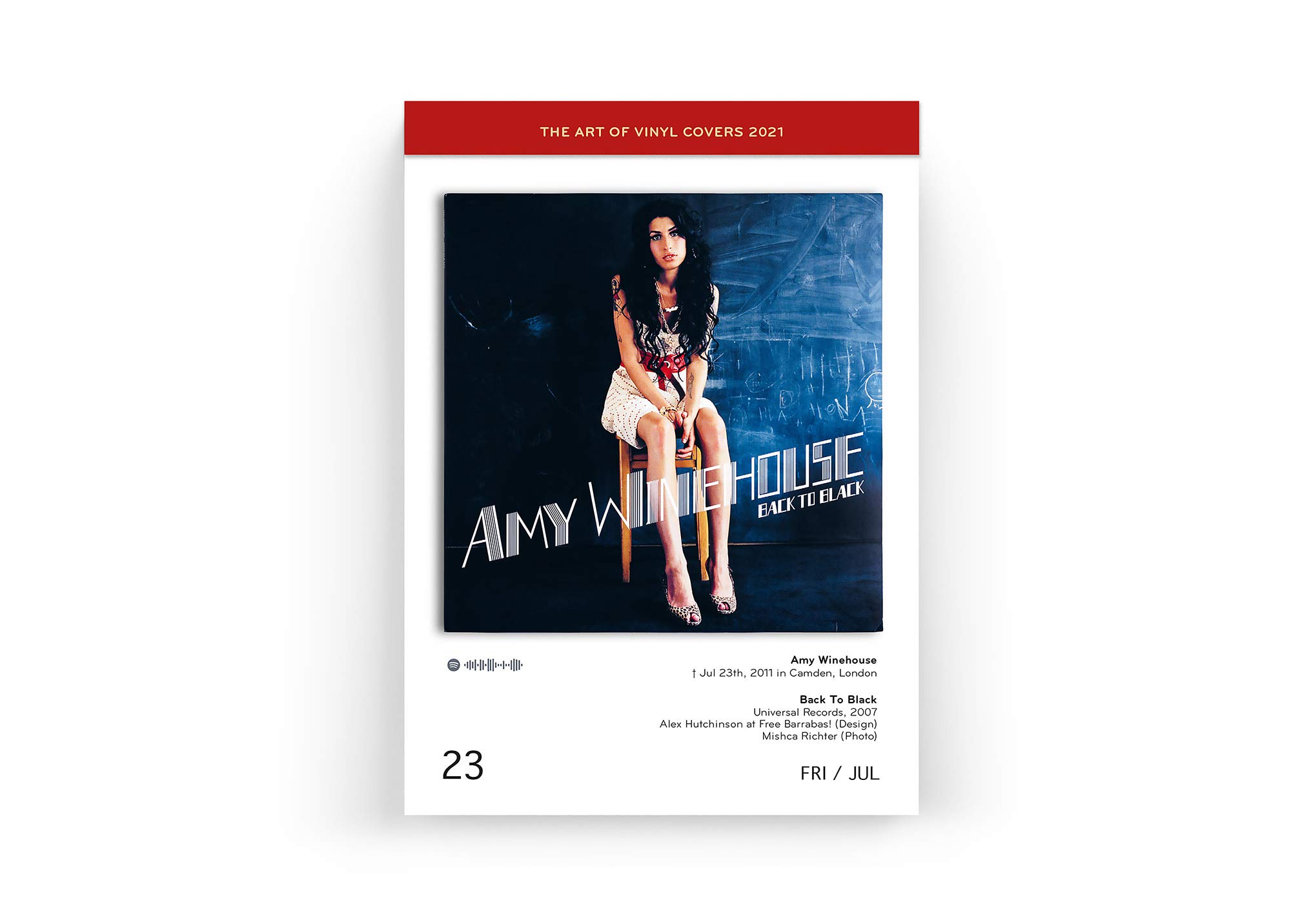 The Art of Vinyl Covers 2021: Every day a unique cover – World’s 1st Record Calendar
