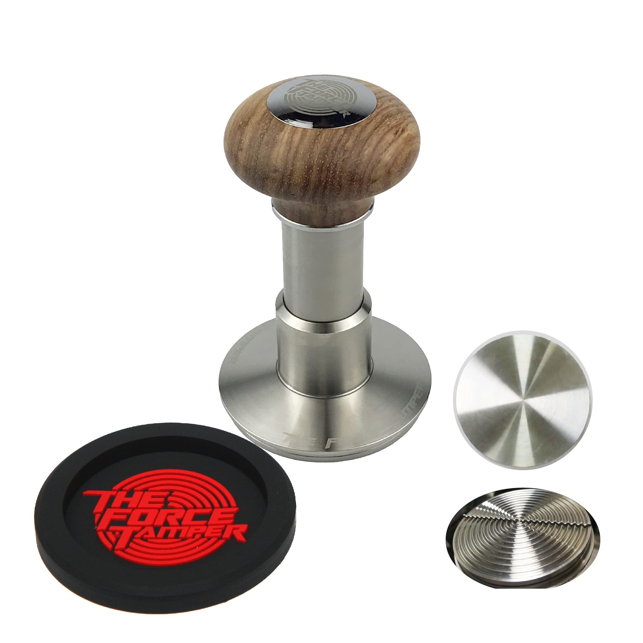 Automatic Impact Coffee Tamper Adjustable Const Pressure and Autoleveling RIPP-Distribute Set (54.00, Jelly)