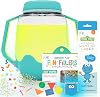 Glo Pals Play Pack Bundle with Sensory Play Jar, Water-Activated Light-Up Cubes, and Fun Fillers - Sensory Toys for Toddlers - Sensory Toy Kit with Light Up Cubes for Bathtub - Cookie Monster
