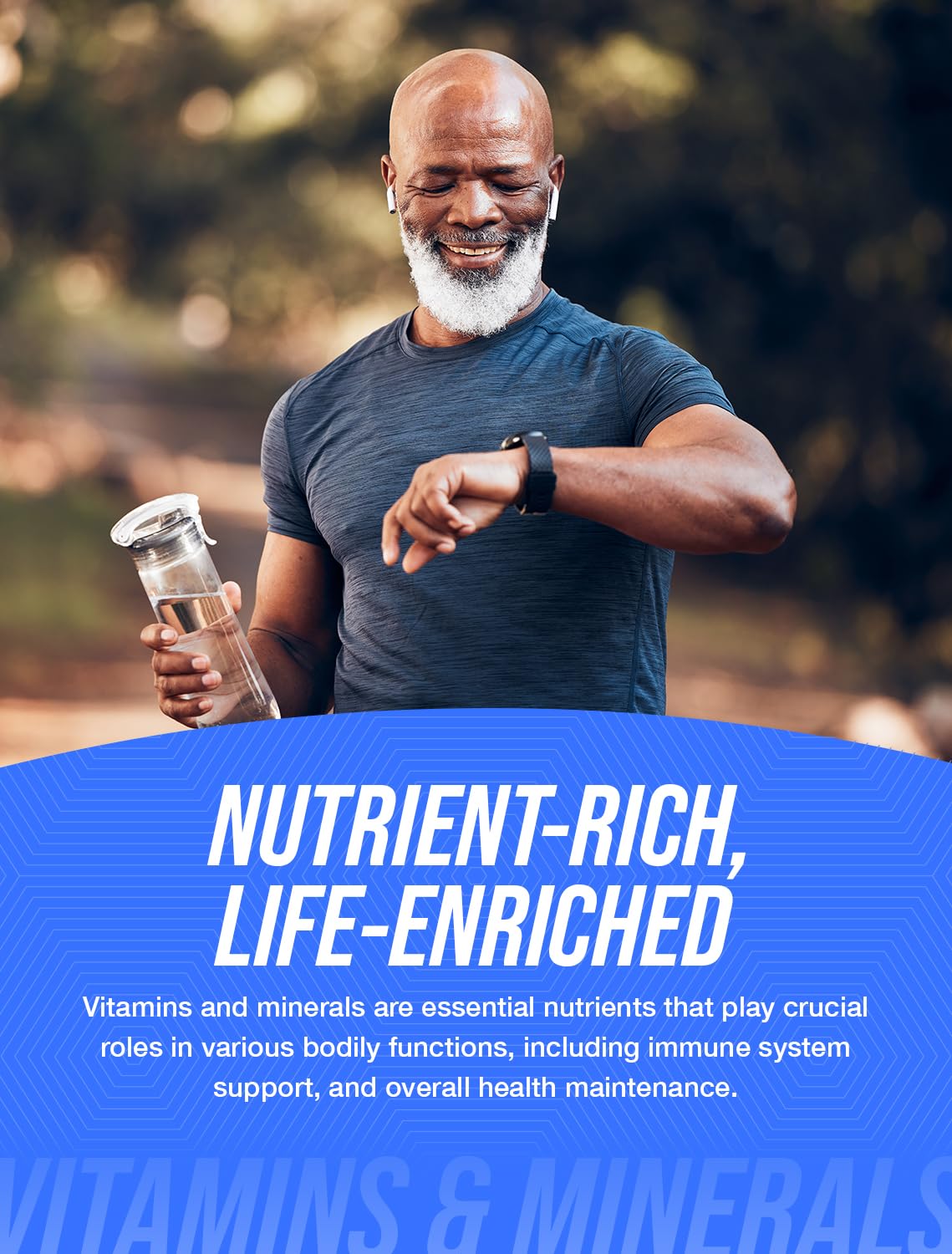 BulkSupplements.com Multivitamin for Men 50 Plus Softgels - Men's Daily Vitamins, Multimineral Supplement - Complete Multivitamin with Fish Oil - 1 Softgel per Serving, 300 Count (Pack of 1) — Amazon image 3