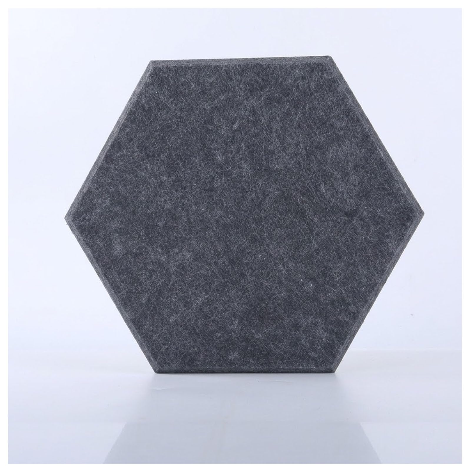 Dark Gray,20 Pack, Paneles acústicos Decorativos hexagonales 30x26x1 cm autoadhesivos para Oficina en casa, Sala de música, Streaming y Gaming