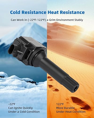 Vista 927 de ECCPP Bobinas de encendido portátiles de repuesto para automóvil compatibles con Infiniti I30/para Nissan Maxima 3.0L V6 2000-2001 Reemplazo