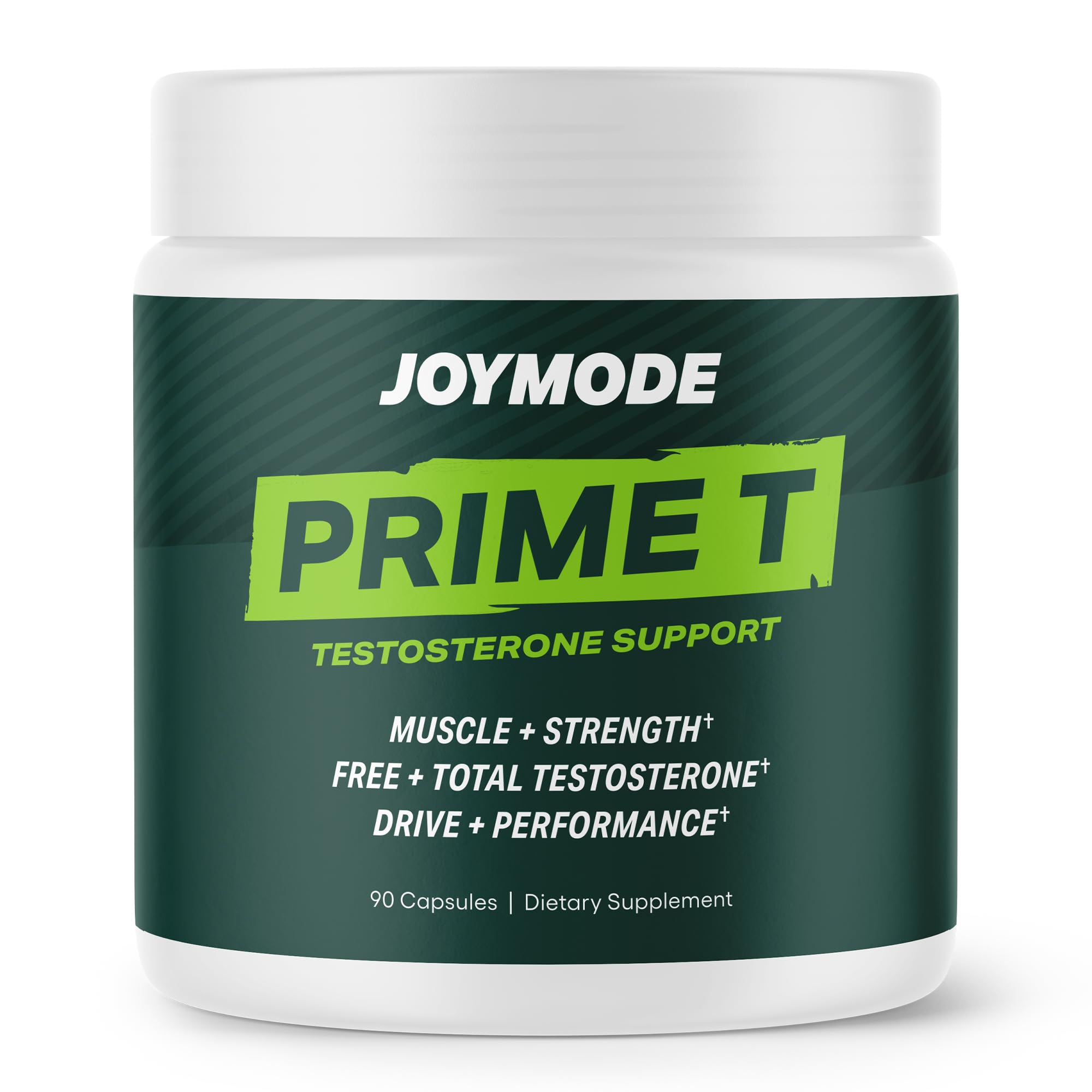 JOYMODE Suplemento para testosterona com KSM-66 Ashwagandha, DIM, zinco, magnésio e boro — 90 cápsulas