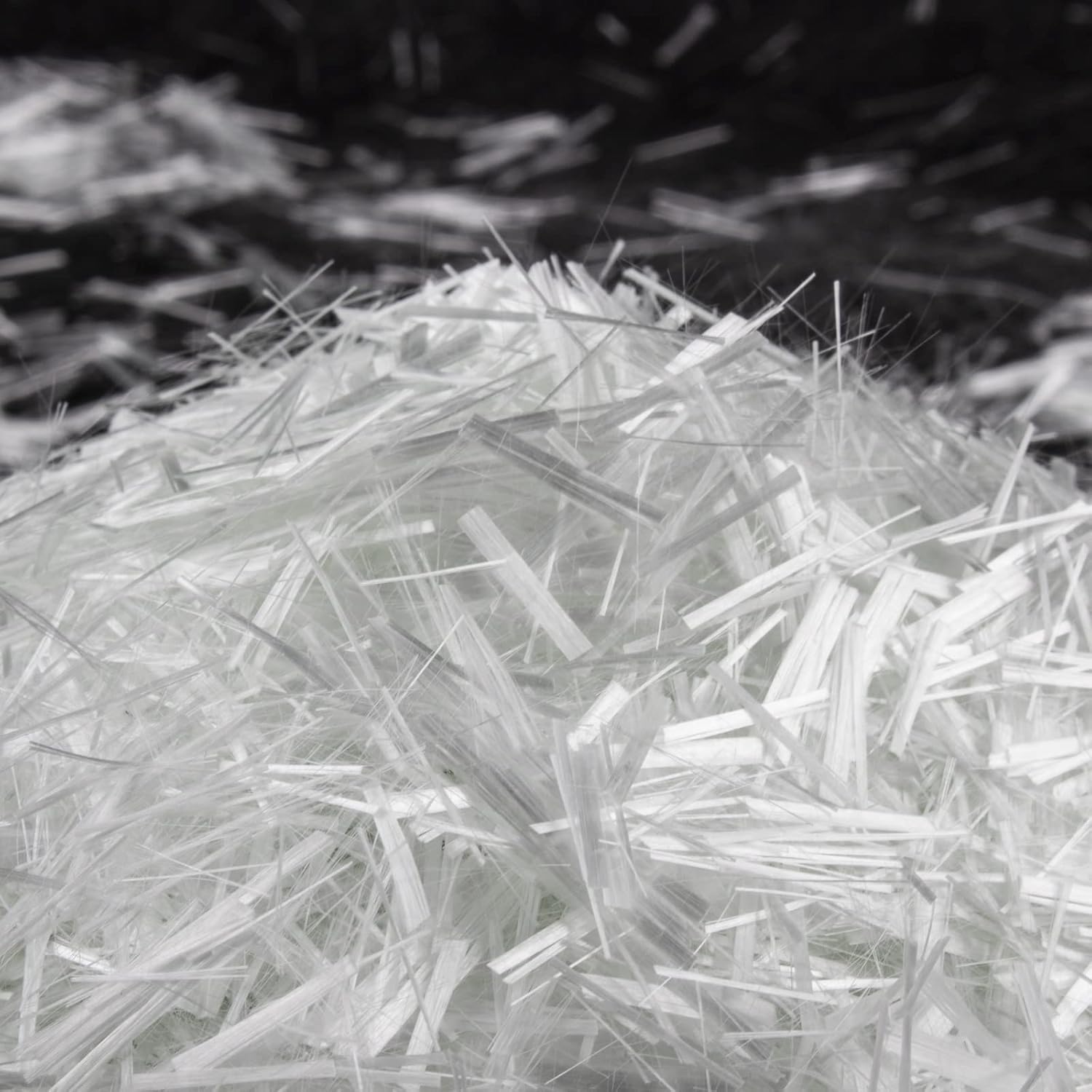 Fibre de verre pour béton, longueur 12 mm, 0,9 kg, fibre de verre AR hachée pour renforcement du mortier de béton et de ciment