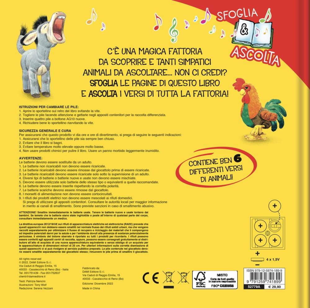 Fattoria. Libri sonori sfoglia e ascolta