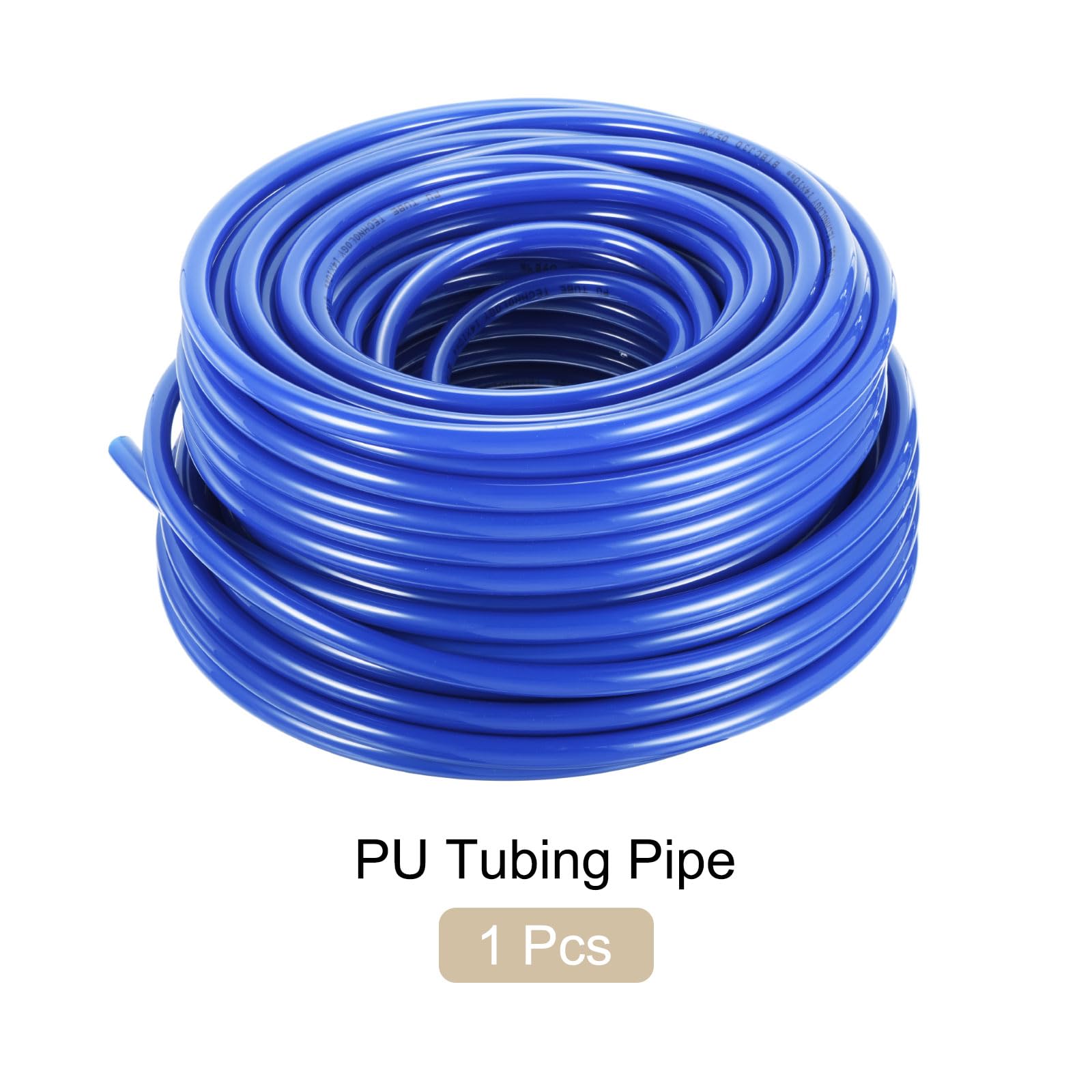 Tubo Neumático, Tubo Azul PU Poliuretano 14mm x 10mm, 187FT 57M, Manguera De Aire PU Para Compresor De Aire, Transferencia De Fluidos, Frenos De Aire