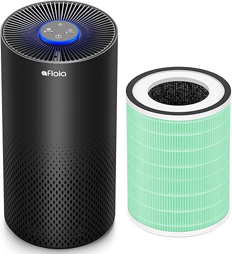 Purificadores de aire para el hogar, habitación grande de hasta 1076 pies cuadrados, filtro de repuesto 4 en 1 Afloia