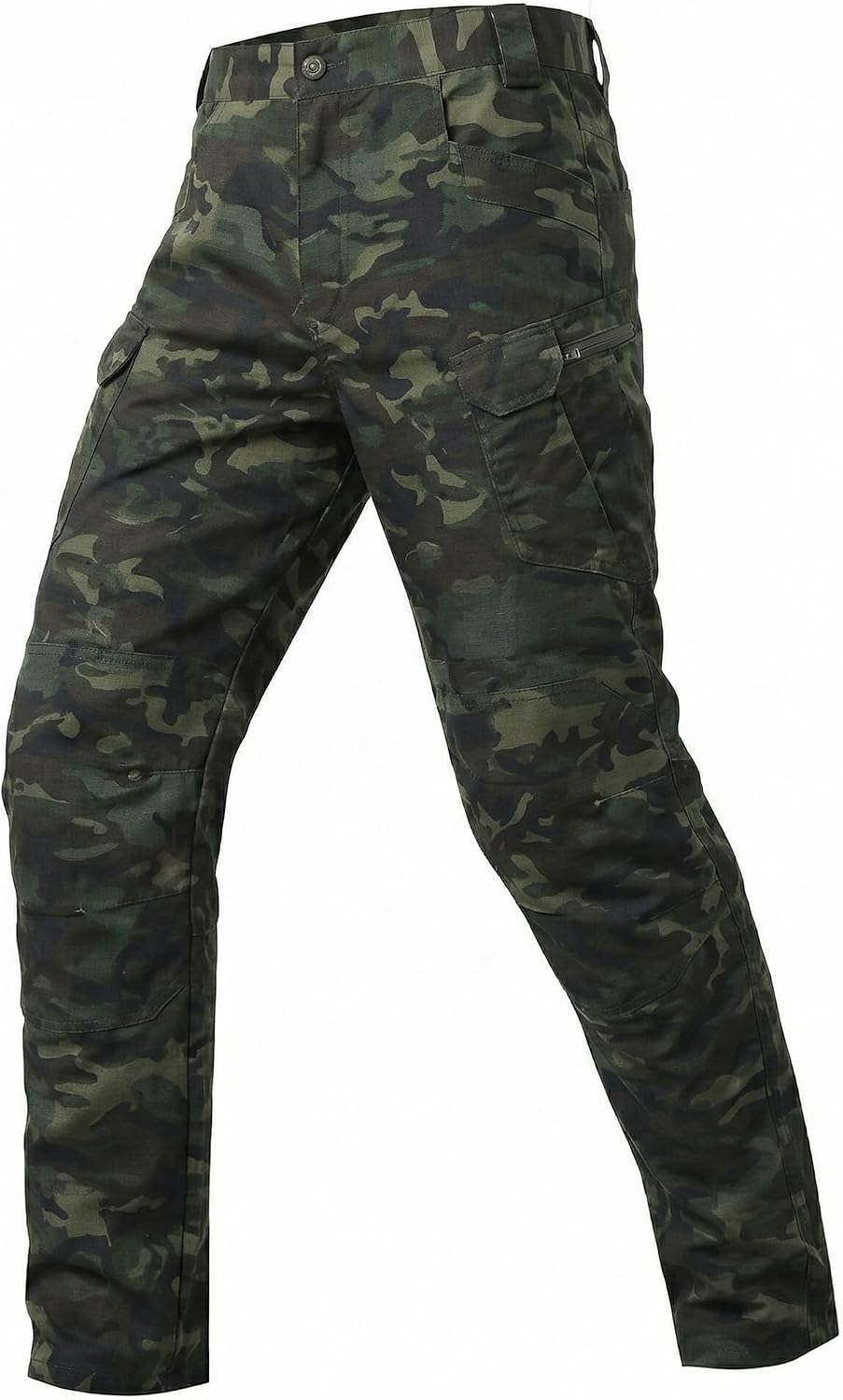 Zaitun Mens Casual Cargo Pants Lightweight Athletic Trousers Multi-Pocket Workout Hiking Pants Outdoor Work Tactical Pants