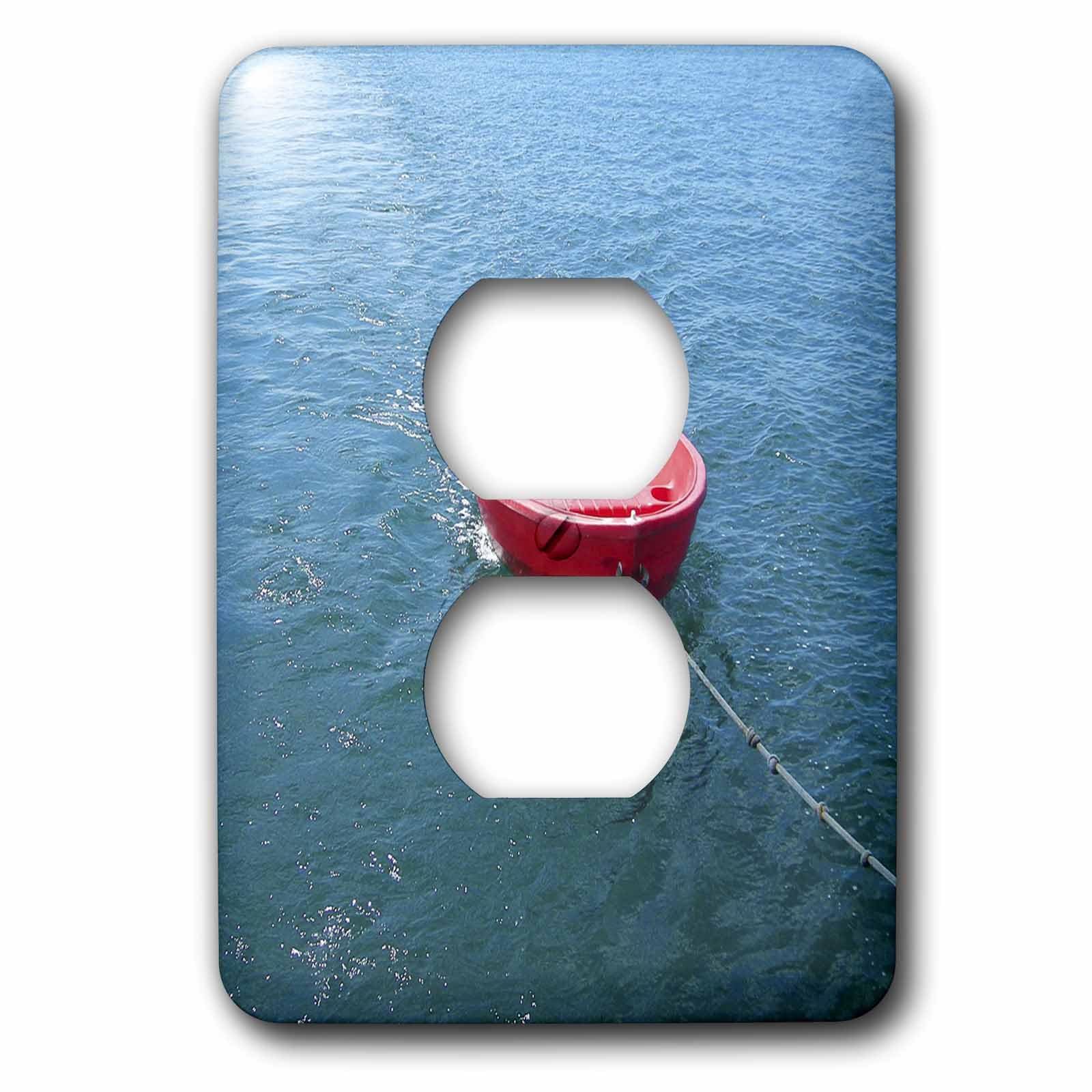 Prise de courant 15,2 cm décorative murale Little Red-Dinghy-2