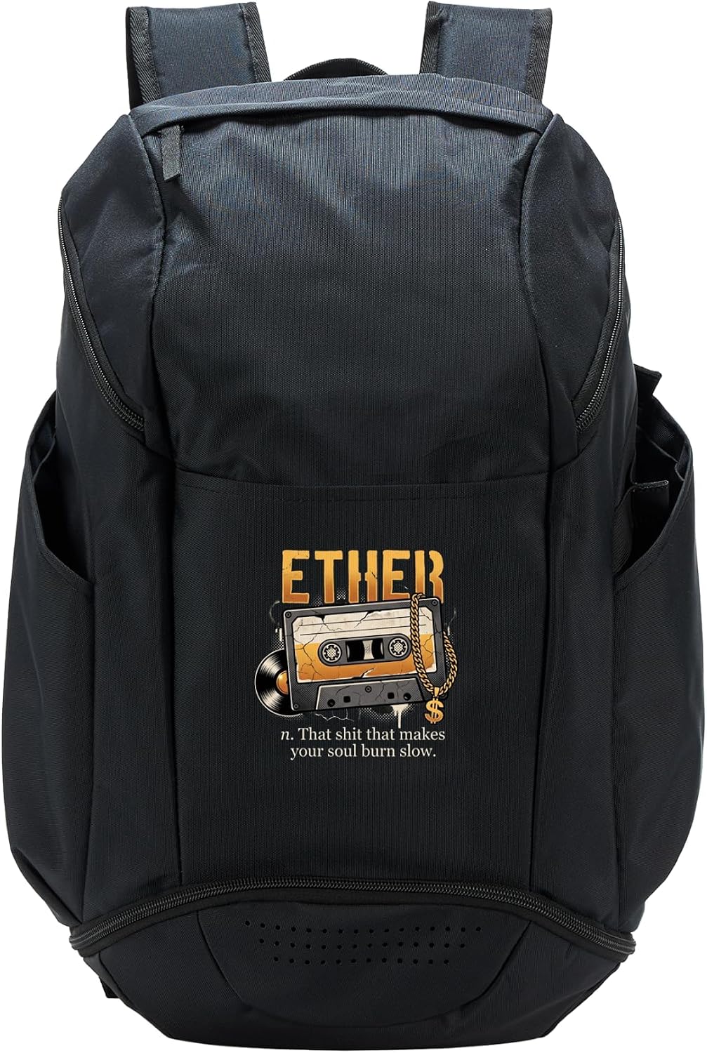 Ether Tshirt Music Rap Oldschool Hiphop Urban Streetwear Sport Backpack