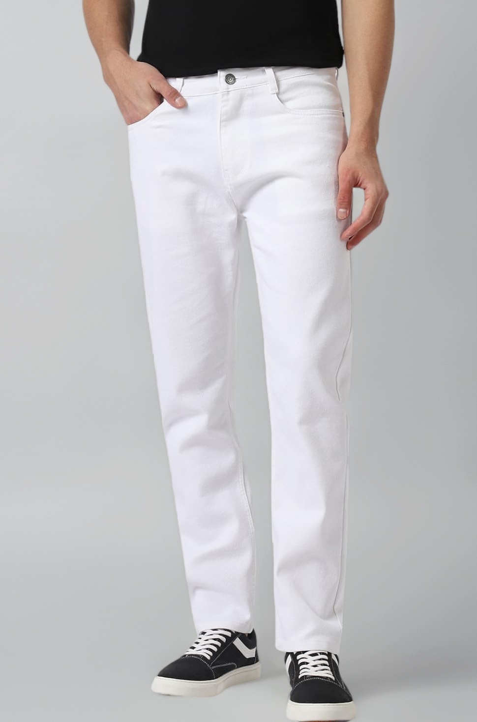 Urbano Fashion Men's Slim Fit Mid Rise Denim Jeans Stretchable