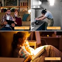 Jaenmsa GU10 LED izzó 5W 500LM dimmelhető 3 színhőmérséklet 2700K-6000K 6db 8