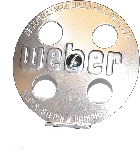 Weber 63059 Kit de amortiguador de tapa para branquias de caldera de 18" y 22"