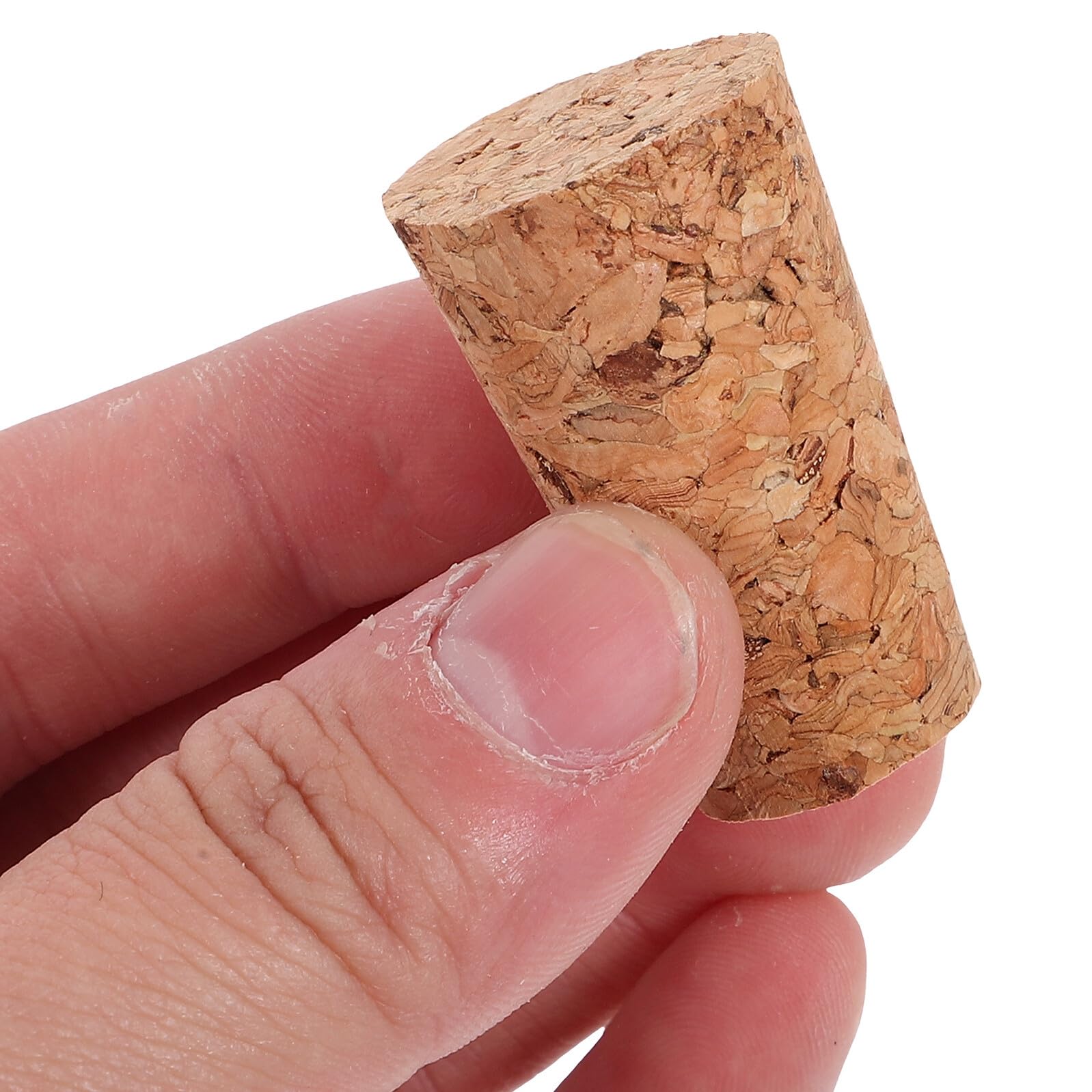 Tapones de Corcho Cónicos para Botella de Vino 100 Unidades Khaki | Tapones de Corcho para Botellas de Vino, Cierre Hermético, para Botellas de Vidrio
