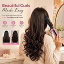 Richards n Steven Ultimate Stylist Hair Straightener/Curler (Pink) gallery image
