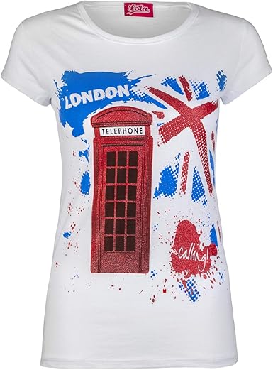 Love Lola Womens London Union Jack T 