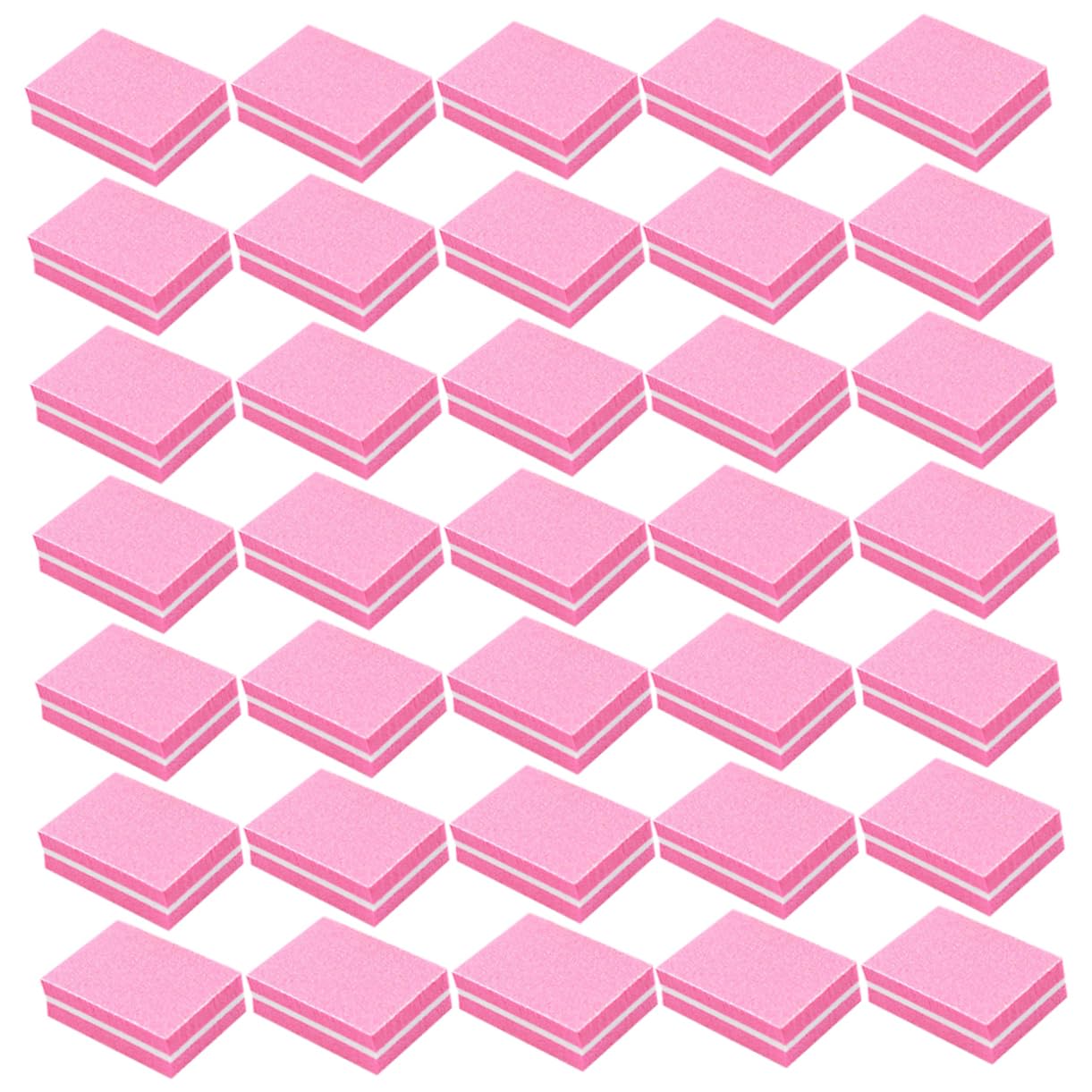 Housoutil 250 Piezas Lima De Uñas Herramientas De Pulido De Uñas De Varios Lados Archivos De Bloque De Lijado Lima De Pedicura De Mano Rosa Esponja Clavo Archivo De Pulido
