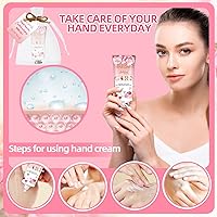 Vista 6 de Regalos multiusos para fiestas de baby shower, paquete de 40 juegos de crema de manos, regalos de boda y agradecimiento para invitados