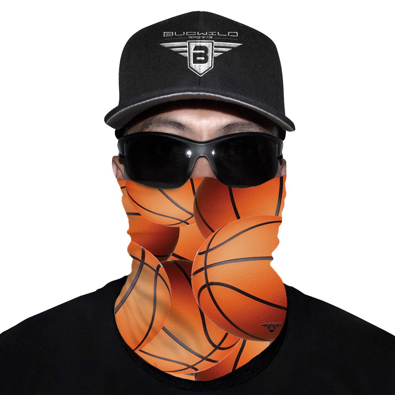Bucwild Sports Cooling Neck Gaiter Face Mask Cover Shield for Youth Kids - Adult