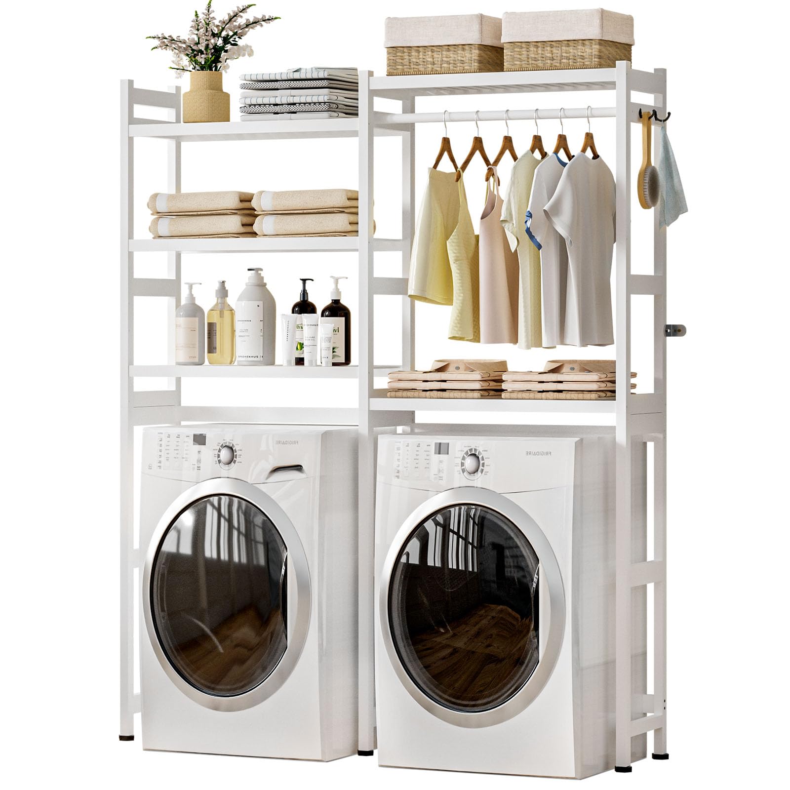 Amazon.com: Cozivolife Over The Washer and Dryer Storage Shelf