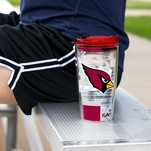 Miniatura 119 de Rico Industries NFL - Vaso clásico de fútbol americano de doble pared, 16 oz o 20 onzas, tapa W