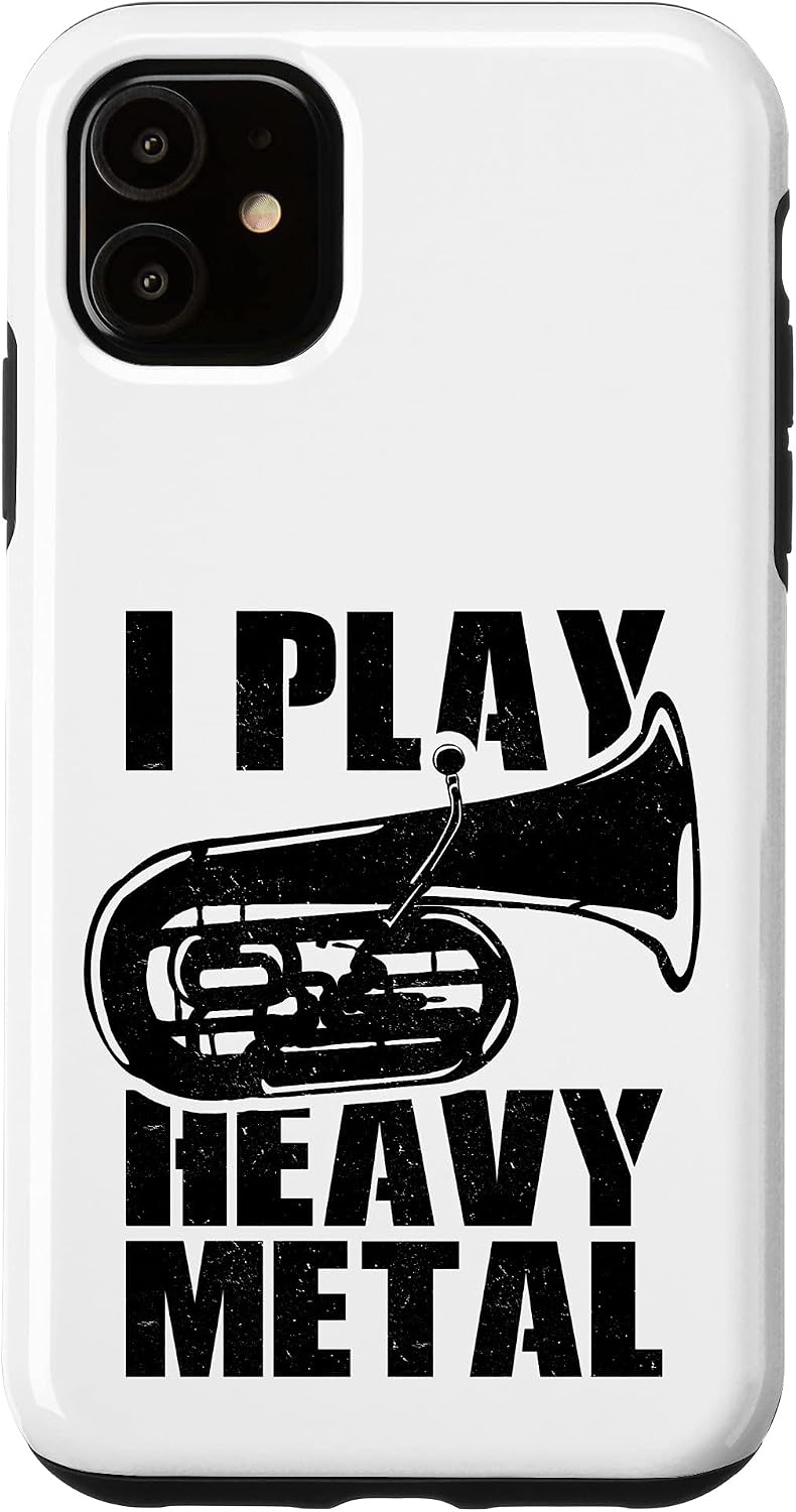 iPhone 11 Pro I play heavy metal - Tuba Case