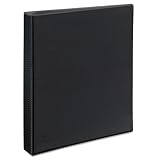 Avery 09300 Durable View Binder w/Nonlocking EZD Rings, 11 x 8 1/2, 1-Inch Cap, Black – view 7