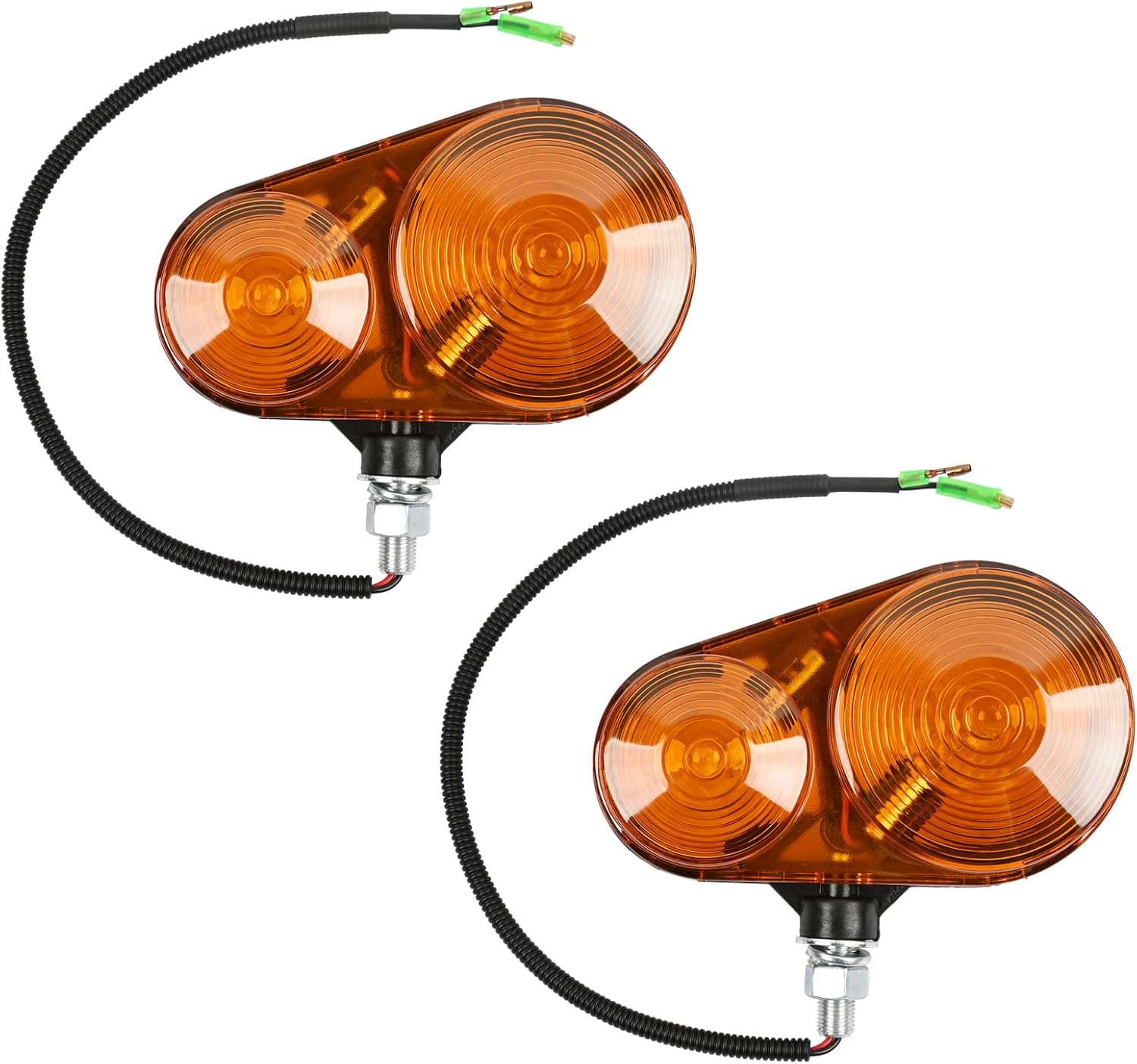 2PCS K2581-62610 K2871-62620 Tail Light Assembly Compatible with Kubota Tractors BX1860 BX1870 BX2660 BX1870-1 BX2370-1 BX2670-1 BX24 BX25 B26 Replace K2871-62610 Tractor Taillight