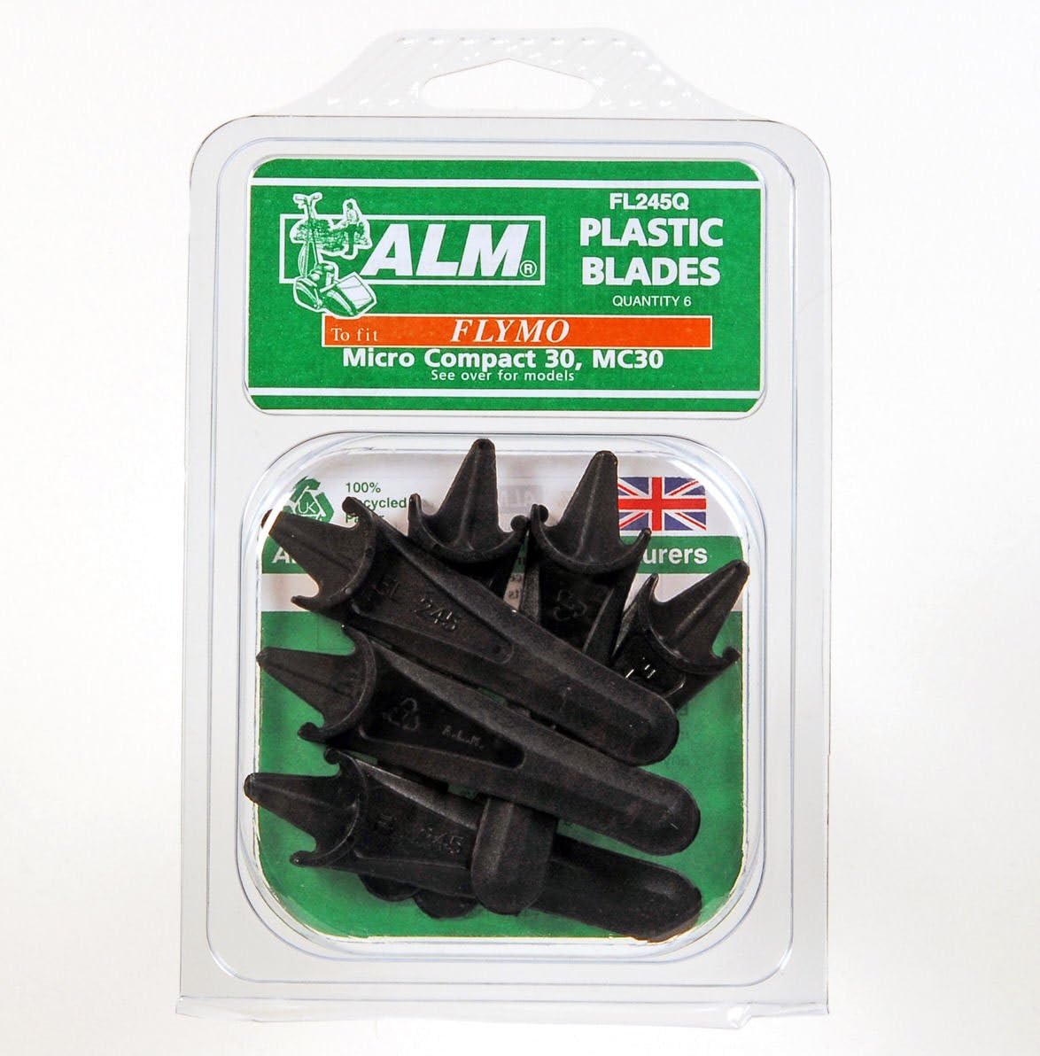 Lame In Plastica Tosaerba Giardino Ricambio Cortile 10/20 Adatte - Foto 9