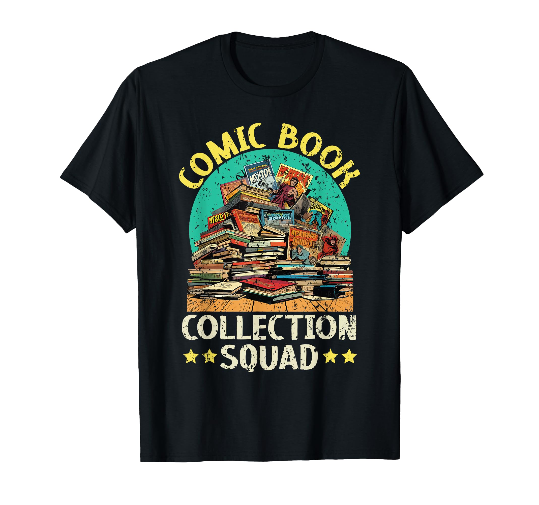 Comic Collector Comic Reader Reading Comic Books T-Shirt