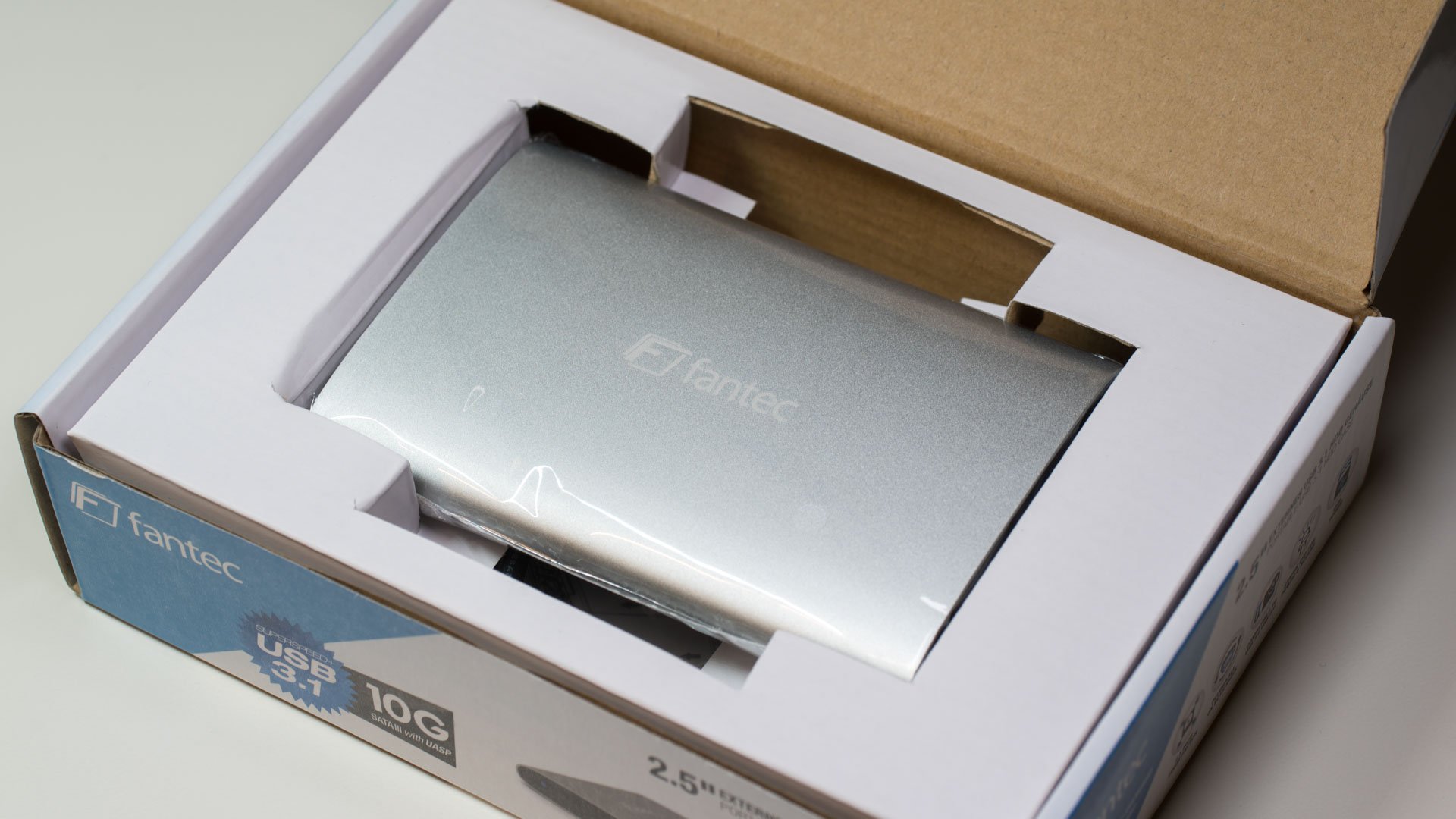 FANTEC QB-X8U31 8-voudige USB3.2 Gen2 harde schijfbehuizing voor 8X