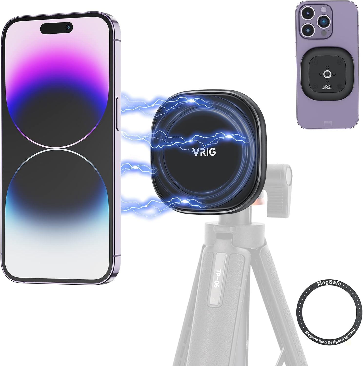 VRIG MG01 Tripod Mount,1/4"Tripod Adapter