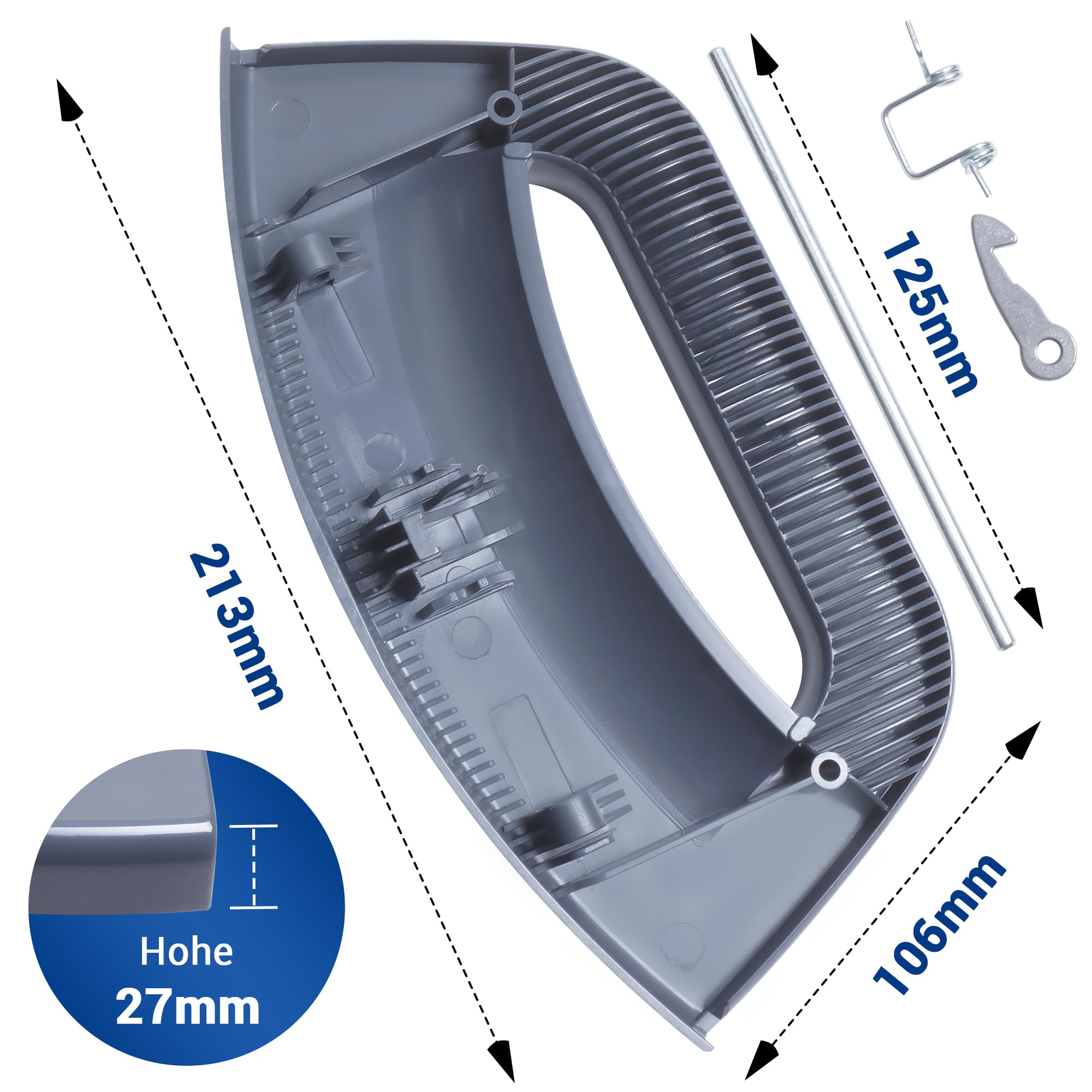 thumbnail: Deurbeveiliging Wasmachine C00306612 Voor Indesit, Ariston, Hotpoint, Whirlpool