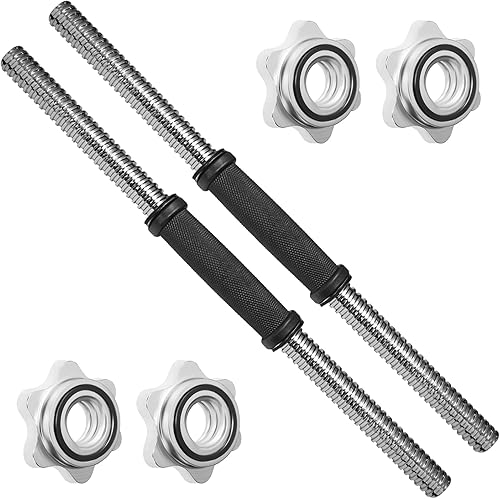 Miniatura 14 de A2ZCARE - Agarraderas estándar de mancuernas, agarraderas de mancuernas de 1", agarraderas ajustables de mancuernas de 1" en pares, se ajustan a E.