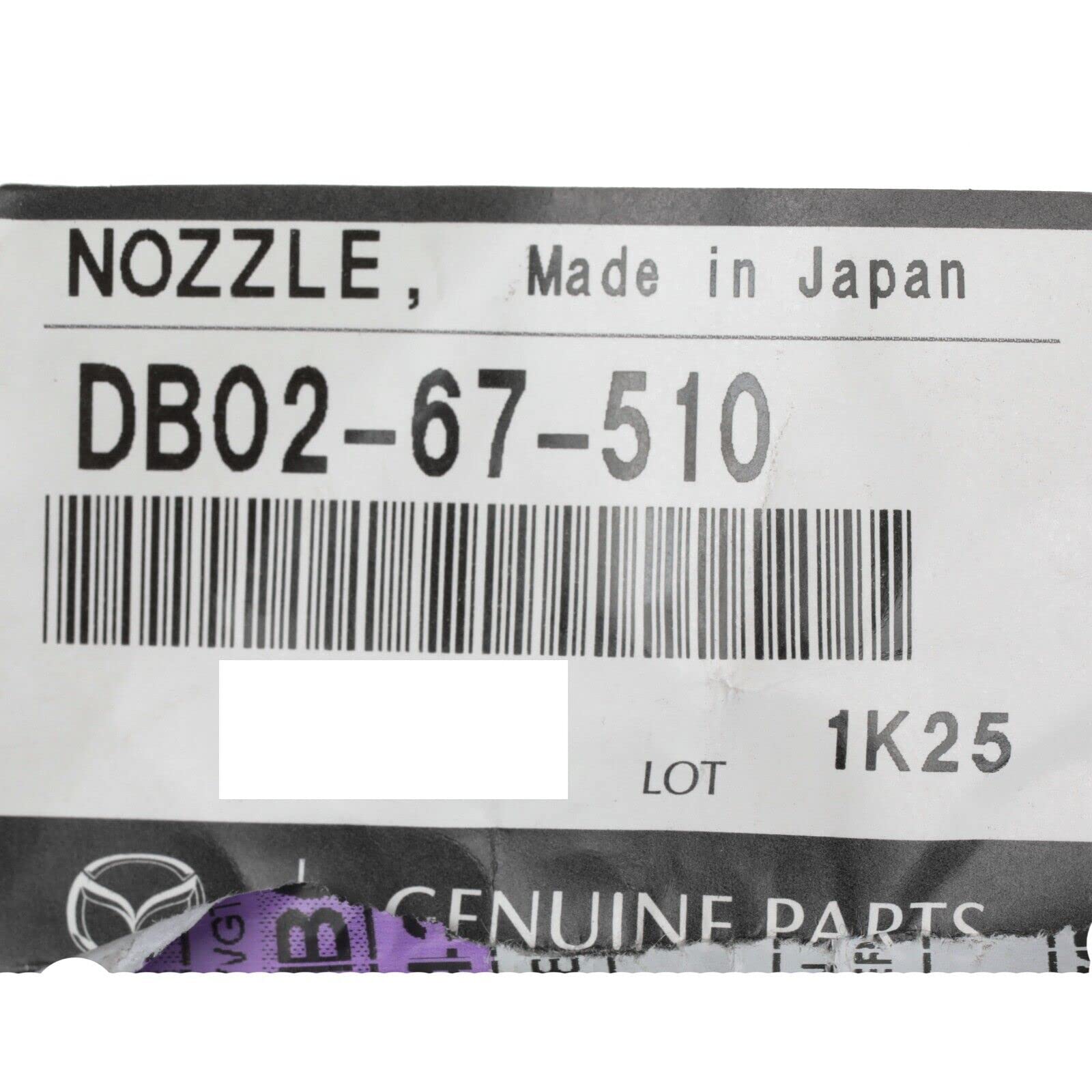 2 Boquillas Lavaparabrisas Delanteras Para Mazda 3, 5, 6 Y RX-8 (2002-2011)