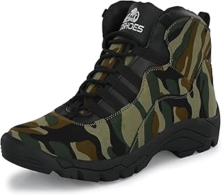 leo's fitness shoes Men's Hiking/Jungle Boots Lightweight Anti-Slip Outdoor Shoes Mid Top Ankle Hiker Trekking Work Boot Hiking & Trekking Shoes-picture-14