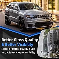 Vista 5 de Espejo lateral del pasajero de repuesto para Jeep Grand Cherokee 2011-2020, para Dodge Durango 2014-2019 - Espejo retrovisor lateral derecho