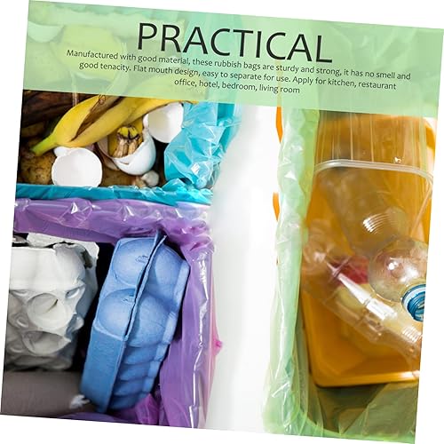 Miniatura 8 de 125 bolsas de basura de compost, bolsas de basura resistentes para automóvil, pequeñas bolsas de basura para cocina, bolsa de basura de 13 galones,