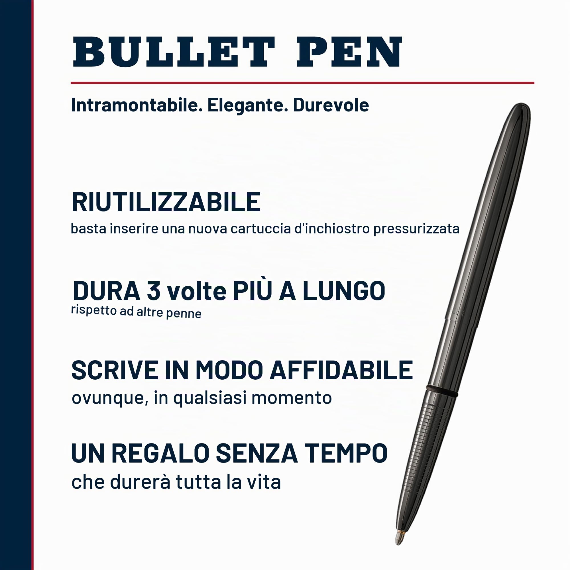 Fisher Space Pen 400BTN Medio Nero 1pezzo(i) penna a sfera
