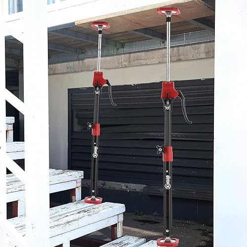 Miniatura 6 de XINQIAO Sistema de soporte de tercera mano para herramienta de tercera mano, barra de soporte de acero premium con capacidad de 154 libras para gato